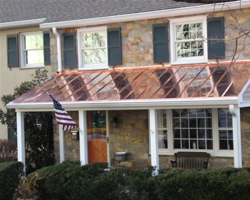 Copper Metal Roof in PA
